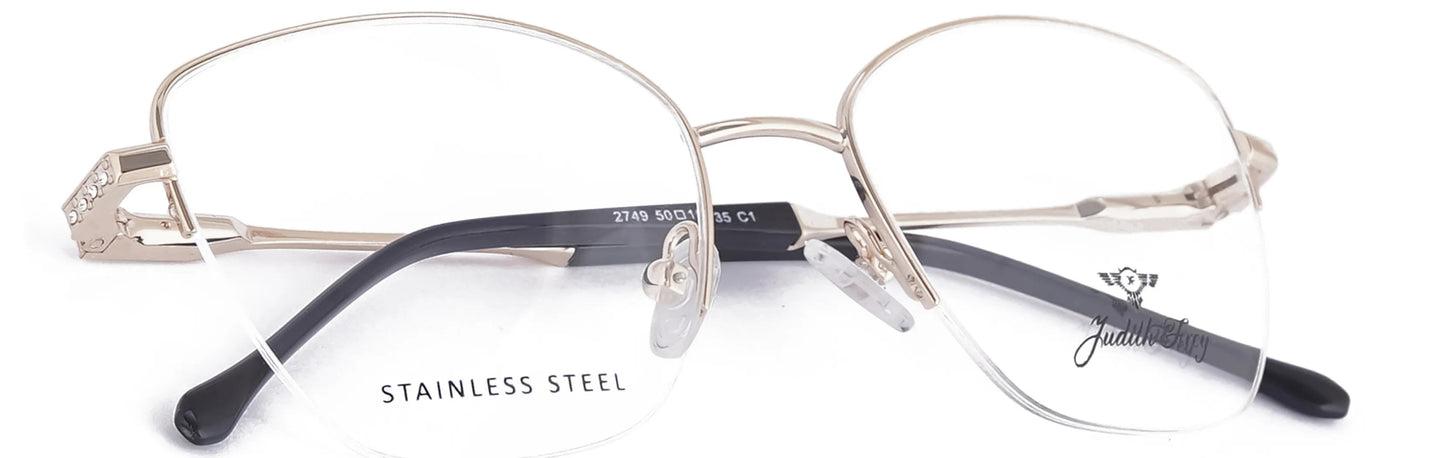JF2749 - C1 - Polished Silver - glassesbyahana.com