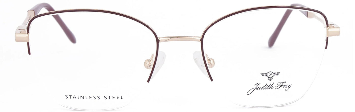 JF2749 - C3 - Metal Alloy - Burgundy Wine - glassesbyahana.com