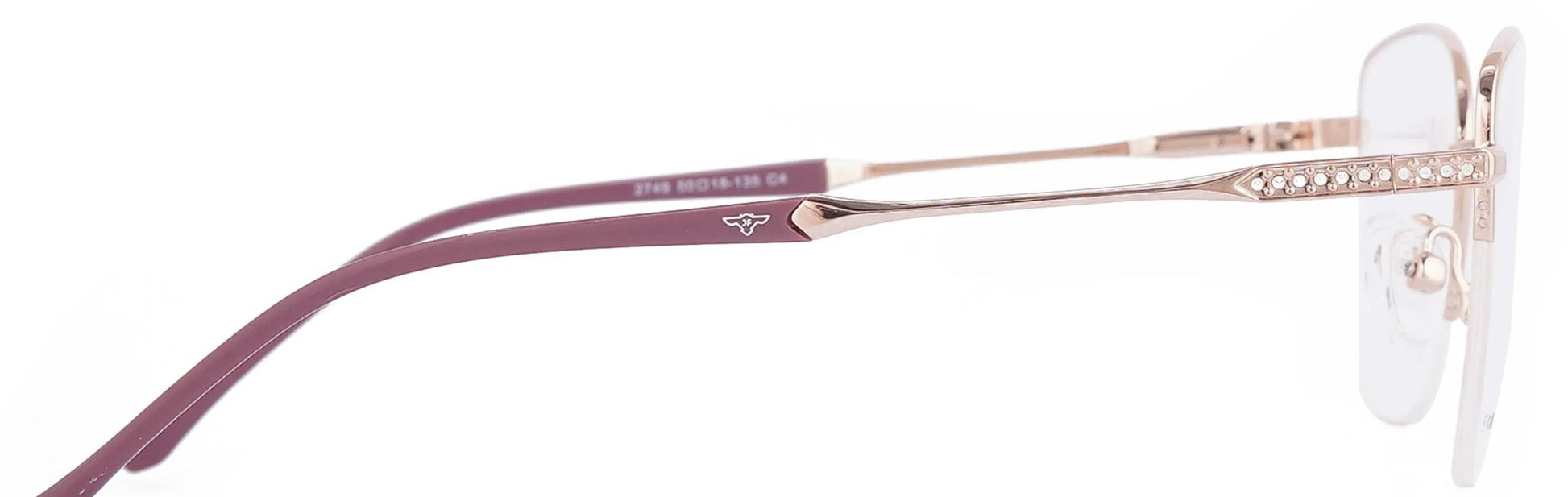 JF2749 - C4 - Metal Alloy - Antique Gold - glassesbyahana.com
