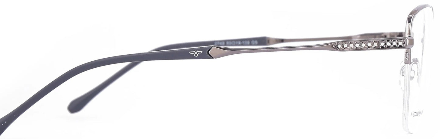 JF2749 - C5 - Metal Alloy - Polished Silver - glassesbyahana.com