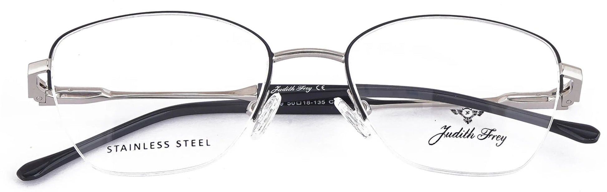 JF2749 - C6 - Metal Alloy - Polished Silver - glassesbyahana.com