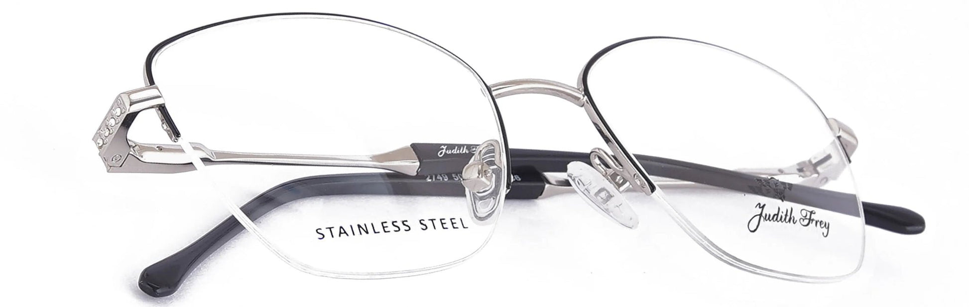 JF2749 - C6 - Metal Alloy - Polished Silver - glassesbyahana.com
