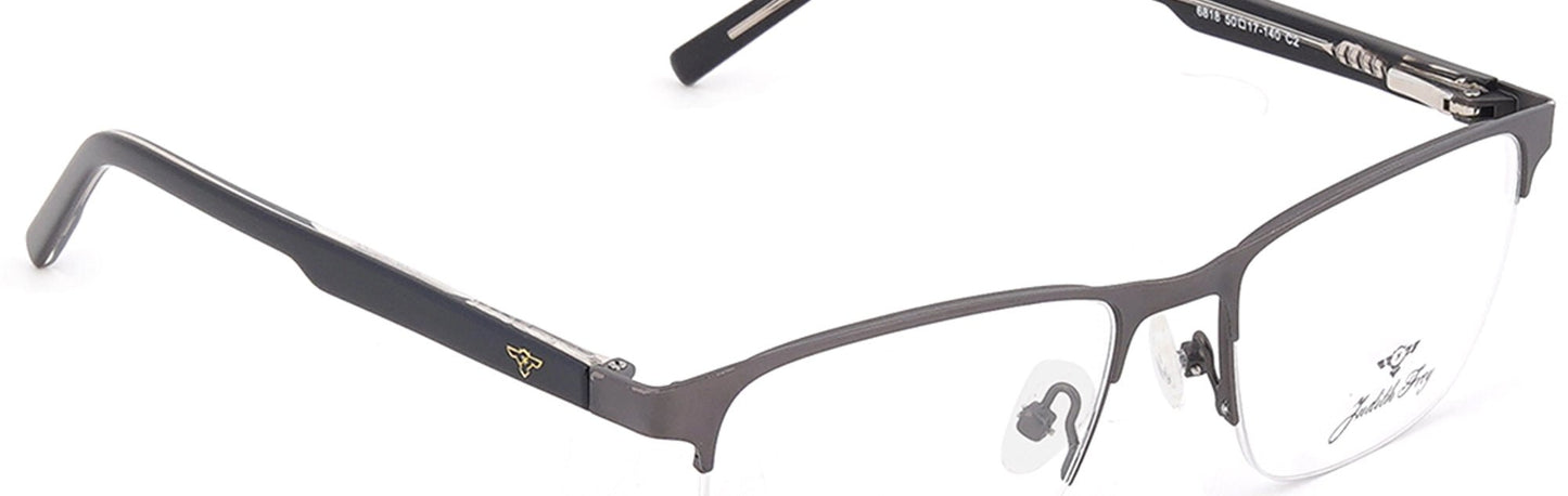 JF6818 - C2 - Metal Alloys Clipon - Midnight Black - glassesbyahana.com