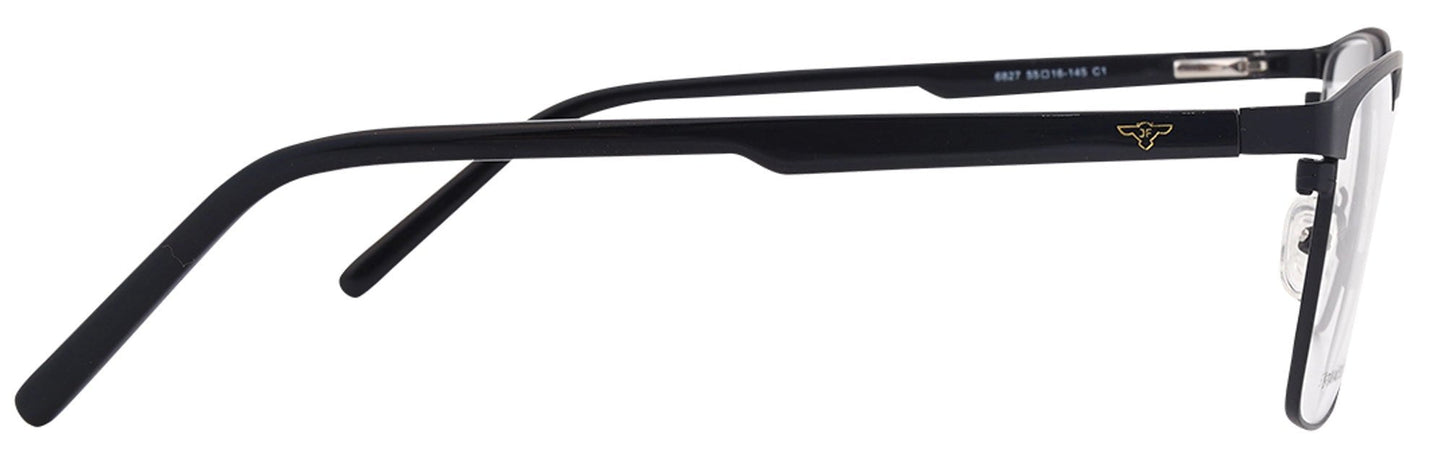 JF6827 - C1 - Metal Alloys Clipon - Midnight Black - glassesbyahana.com