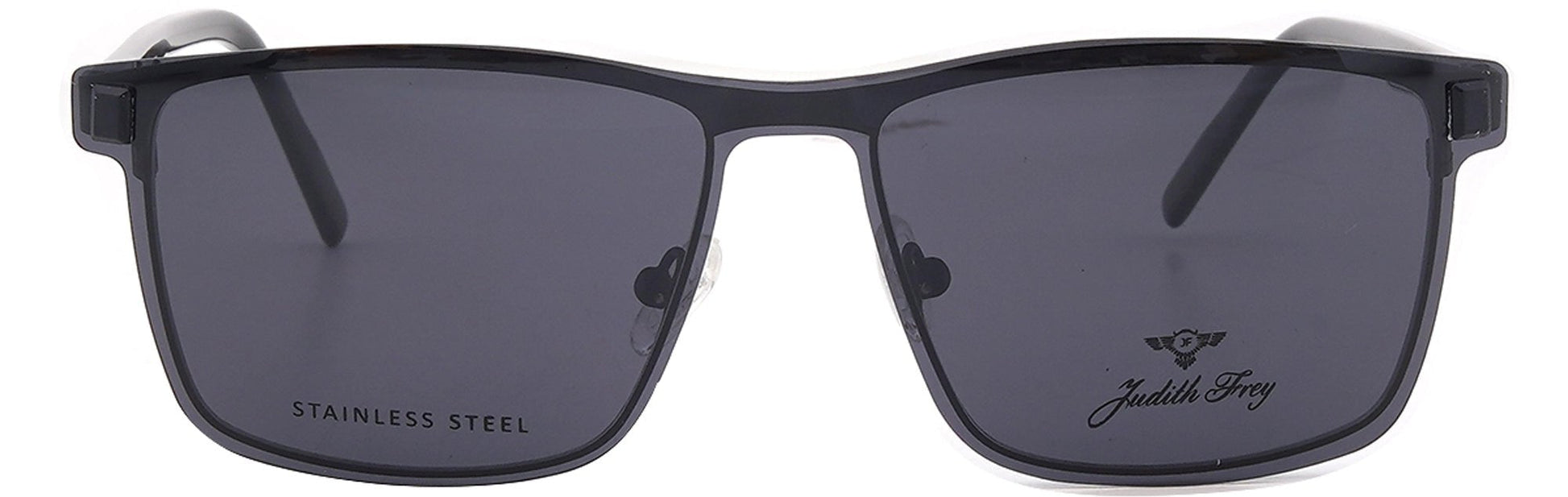 JF6827 - C1 - Metal Alloys Clipon - Midnight Black - glassesbyahana.com