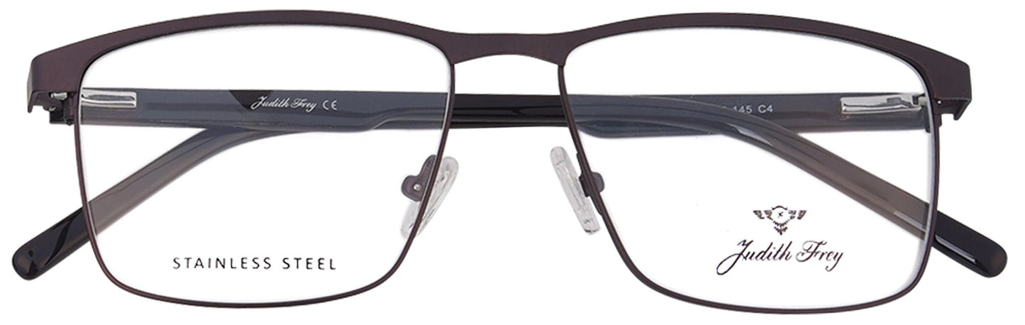 JF6827 - C4 - Metal Alloys Clipon - Midnight Black - glassesbyahana.com