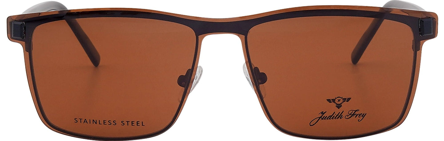 JF6827 - C4 - Metal Alloys Clipon - Midnight Black - glassesbyahana.com