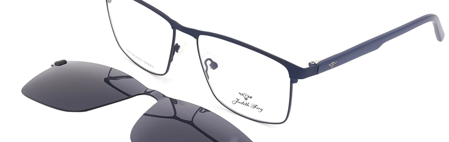 JF6827 - C6 - Metal Alloys Clipon - Glacier Blue - glassesbyahana.com