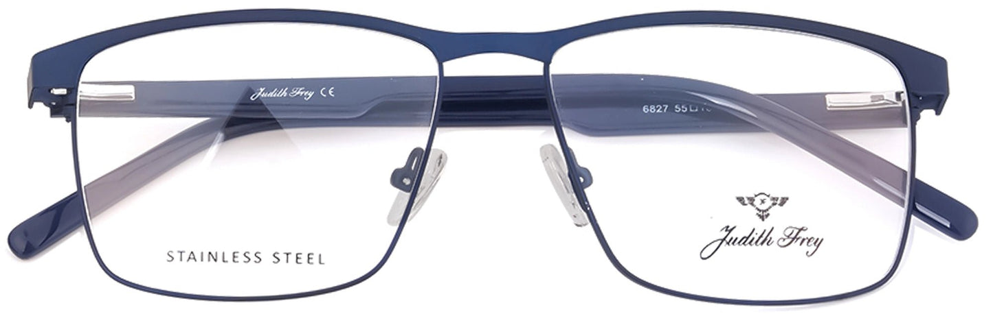 JF6827 - C6 - Metal Alloys Clipon - Glacier Blue - glassesbyahana.com