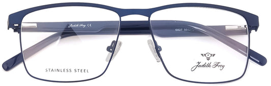JF6827 - C6 - Metal Alloys Clipon - Glacier Blue - glassesbyahana.com