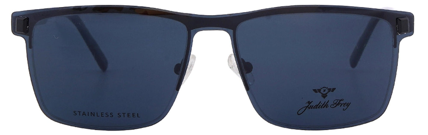 JF6828 - C6 - Metal Alloys Clipon - Glacier Blue - glassesbyahana.com