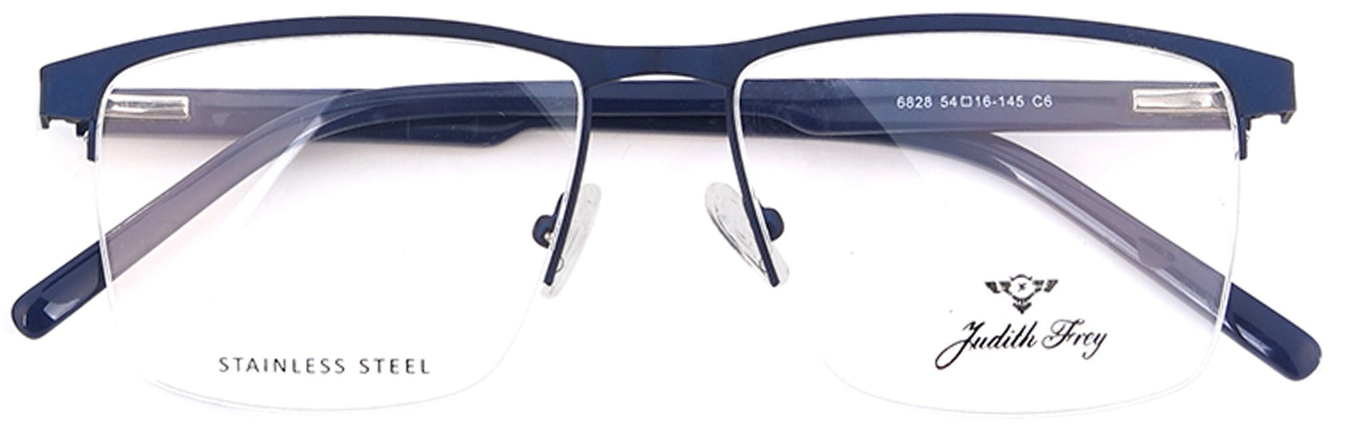 JF6828 - C6 - Metal Alloys Clipon - Glacier Blue - glassesbyahana.com