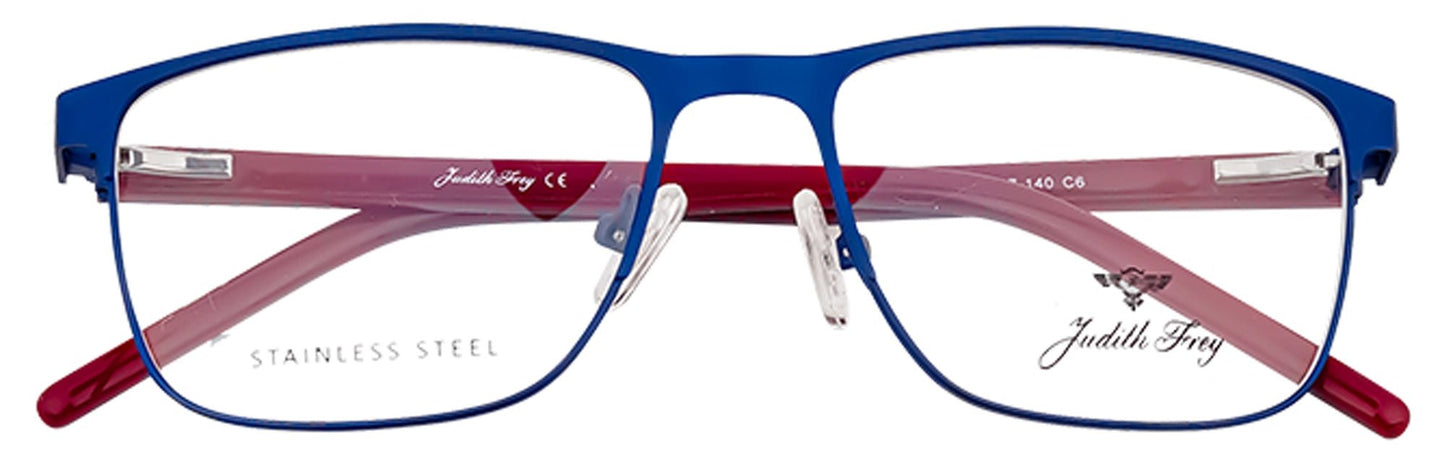 JF6865 - C6 - Metal Alloy - Clipon - Glacier Blue - glassesbyahana.com