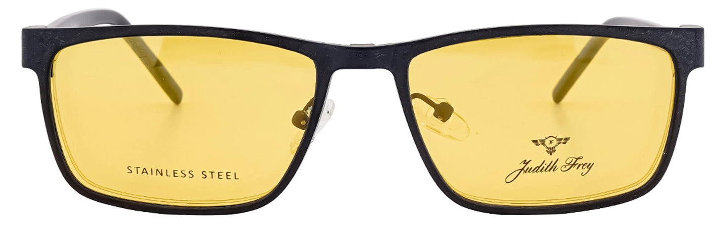 JF6878 - C1 - Metal Alloy - Clipon - Midnight Black - glassesbyahana.com