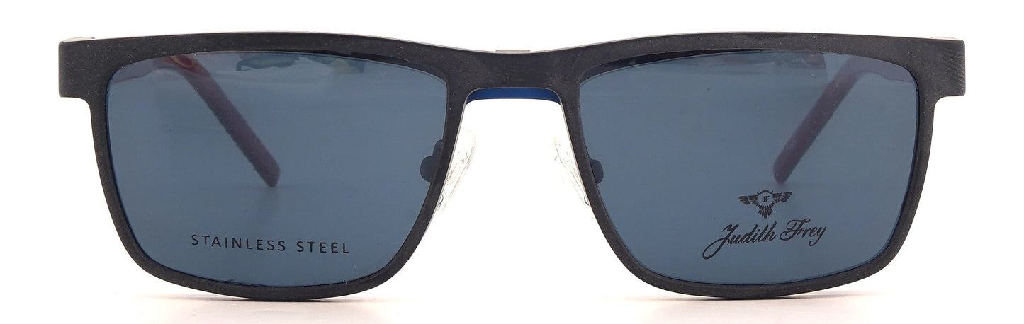JF6878 - C6 - Metal Alloy - Clipon - Glacier Blue - glassesbyahana.com