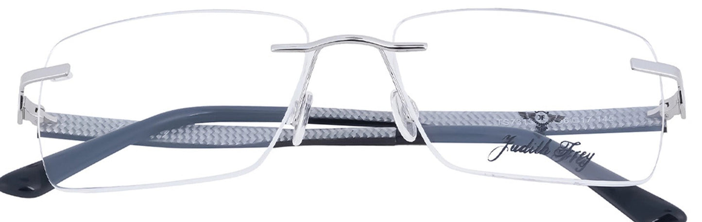 JF7313 - C1 - Carbon Fiber - Titanium Grey - glassesbyahana.com