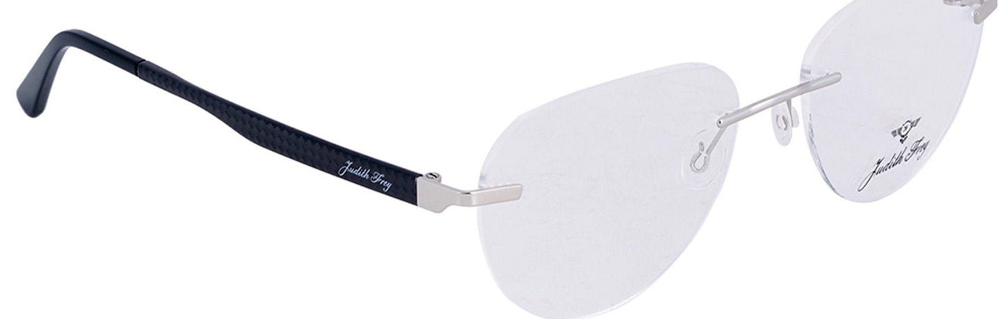 JF7315 - C2 - Carbon Fiber - Polish Sliver - glassesbyahana.com