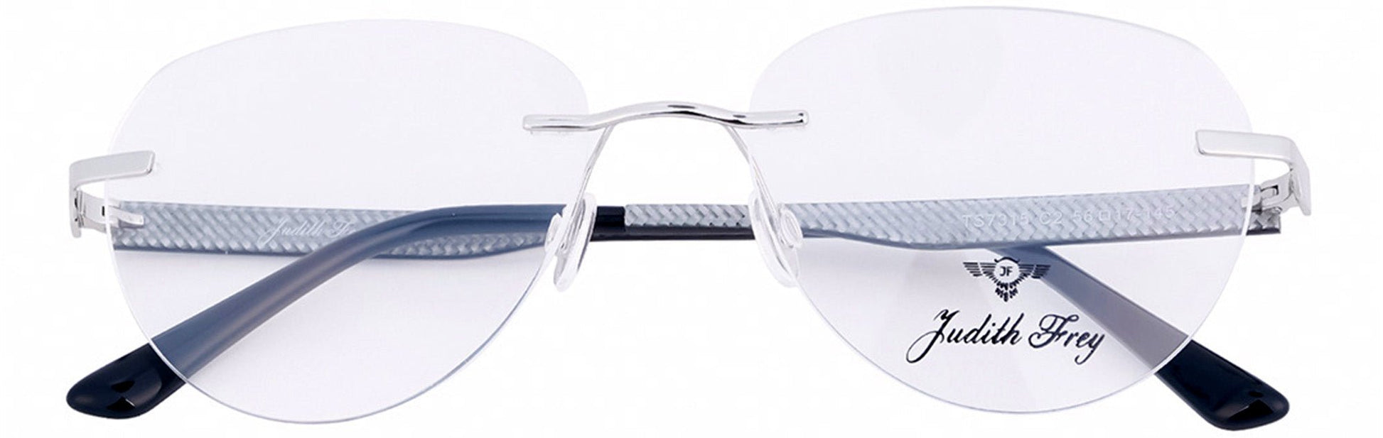 JF7315 - C2 - Carbon Fiber - Polish Sliver - glassesbyahana.com