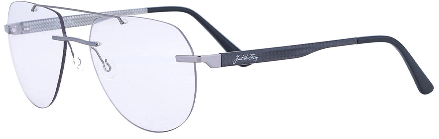 JF7318 - C1 - Carbon Fiber - Dark Gunmetal - glassesbyahana.com