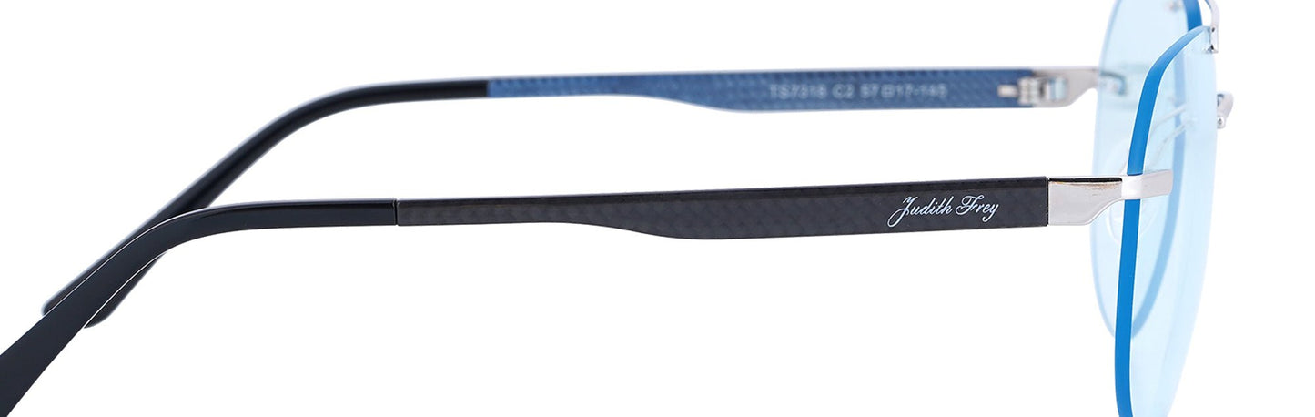 JF7318 - C2 - Carbon Fiber - Platinum Metal - glassesbyahana.com