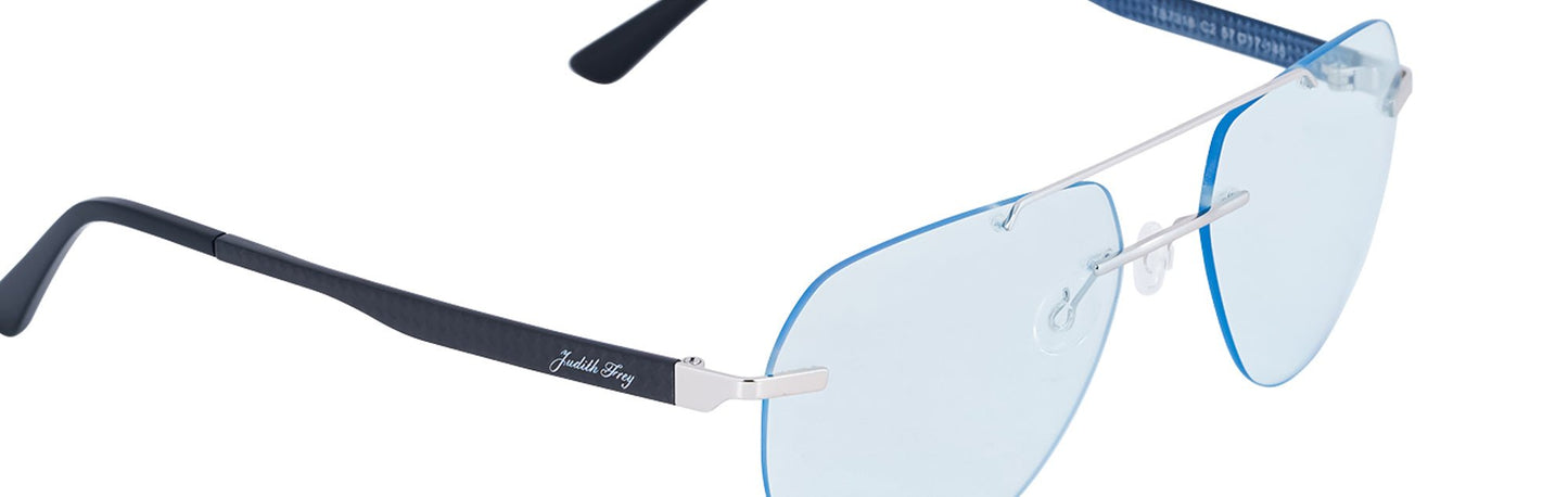 JF7318 - C2 - Carbon Fiber - Platinum Metal - glassesbyahana.com