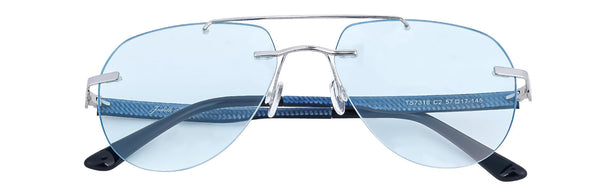 JF7318 - C2 - Platinum Metal - glassesbyahana.com