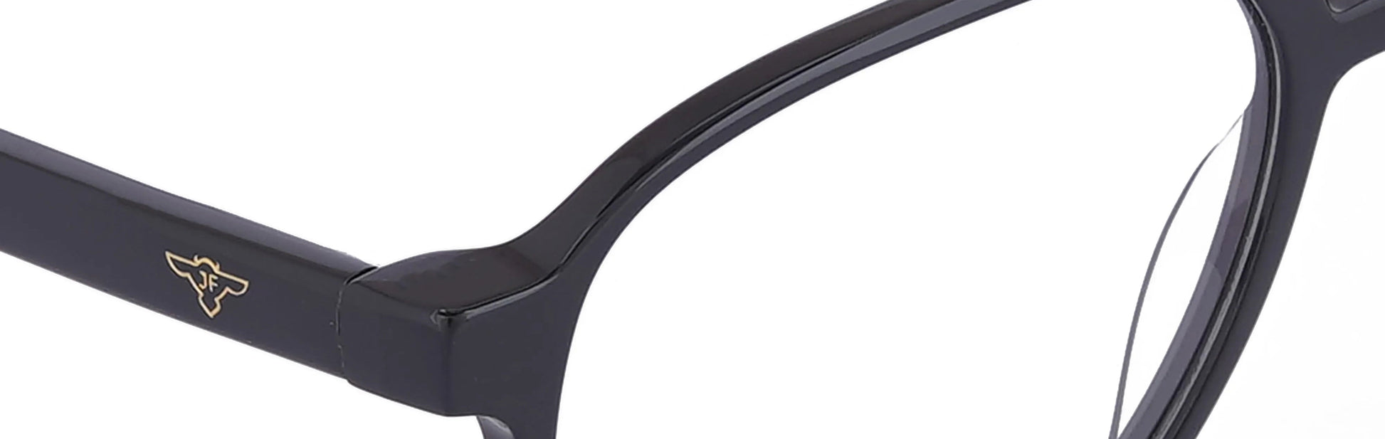 JF7491 - C1 - Handmade Bio Acetate - Midnight Black - glassesbyahana.com