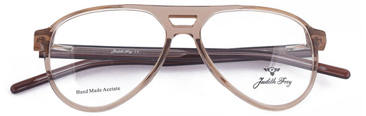 JF7491 - C3 - Handmade Bio Acetate - Brown - glassesbyahana.com