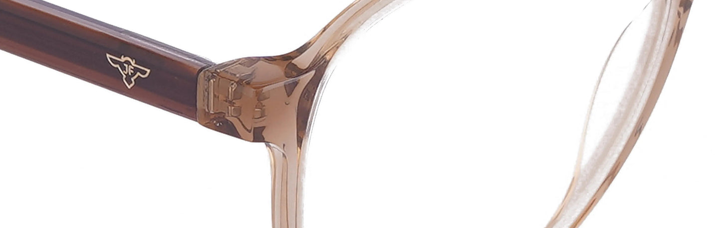 JF7491 - C3 - Handmade Bio Acetate - Brown - glassesbyahana.com
