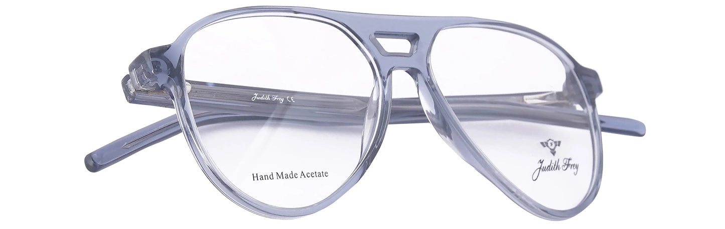 JF7491 - C6 - Handmade Bio Acetate - Glacier Blue - glassesbyahana.com