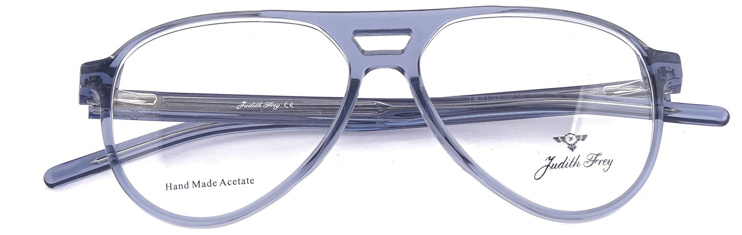 JF7491 - C6 - Handmade Bio Acetate - Glacier Blue - glassesbyahana.com