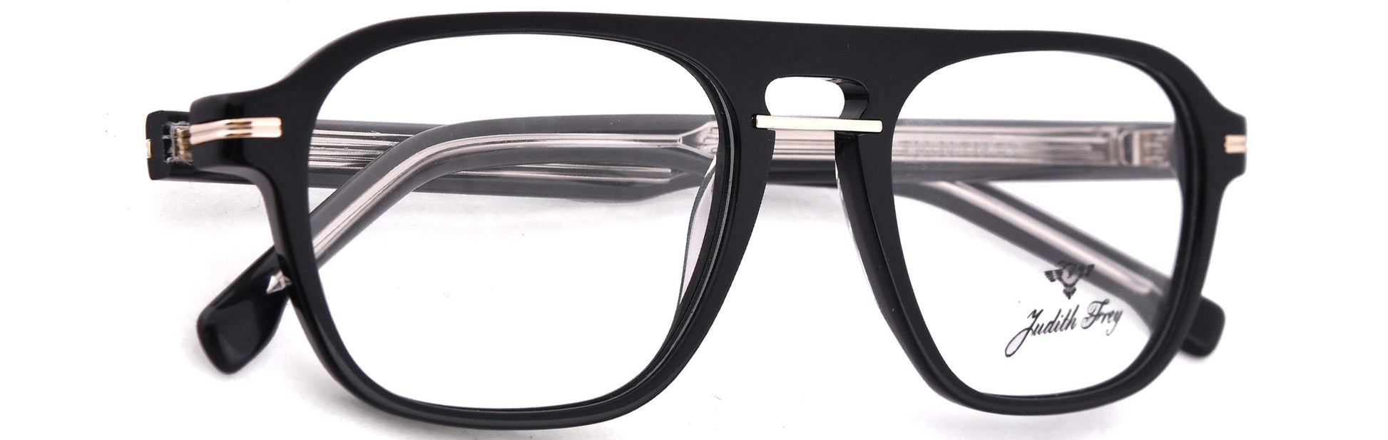 JF7667 - C1 - Handmade Bio Acetate - Midnight Black - glassesbyahana.com