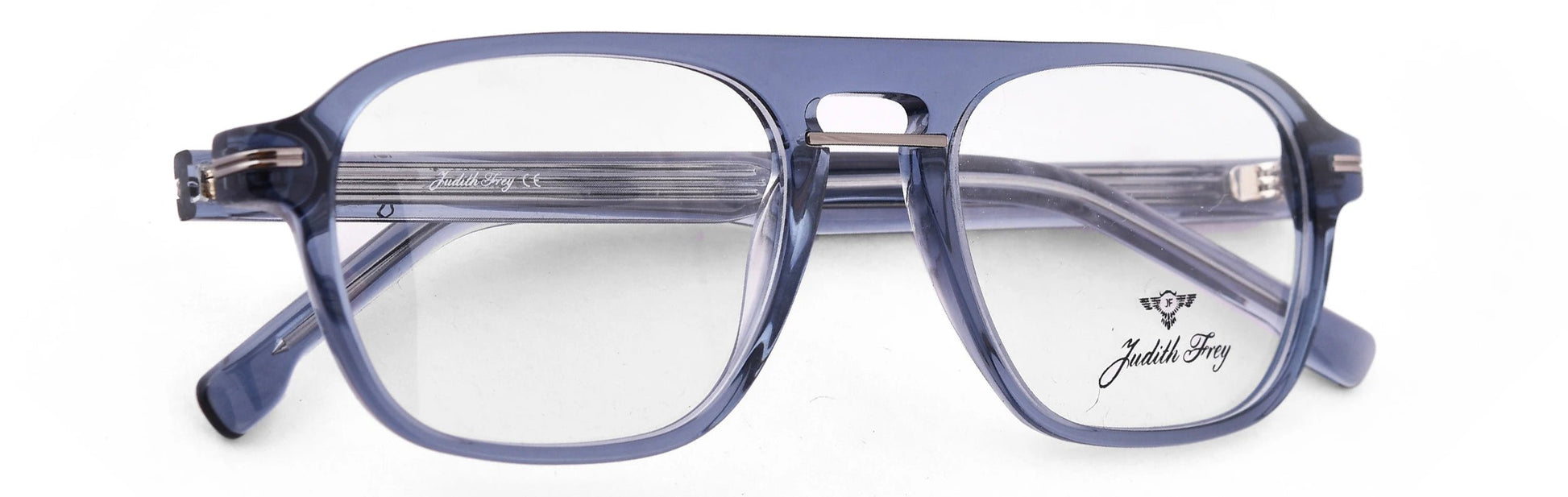 JF7667 - C3 - Handmade Bio Acetate - Glacier Blue - glassesbyahana.com