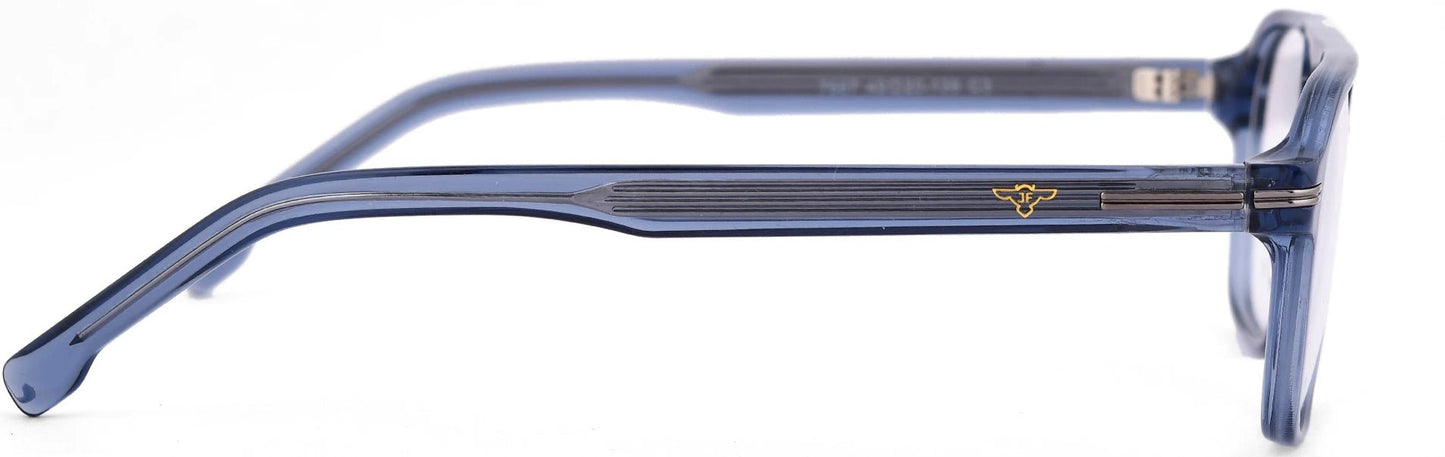 JF7667 - C3 - Handmade Bio Acetate - Glacier Blue - glassesbyahana.com