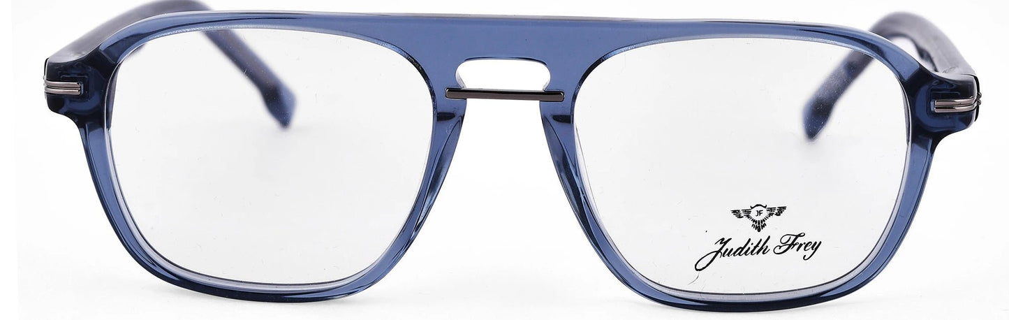 JF7667 - C3 - Handmade Bio Acetate - Glacier Blue - glassesbyahana.com