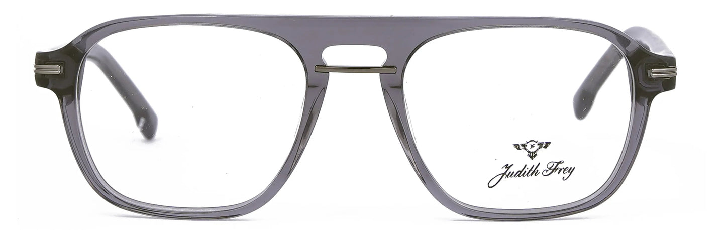 JF7667 - C5 - Handmade Bio Acetate - Slate Grey - glassesbyahana.com