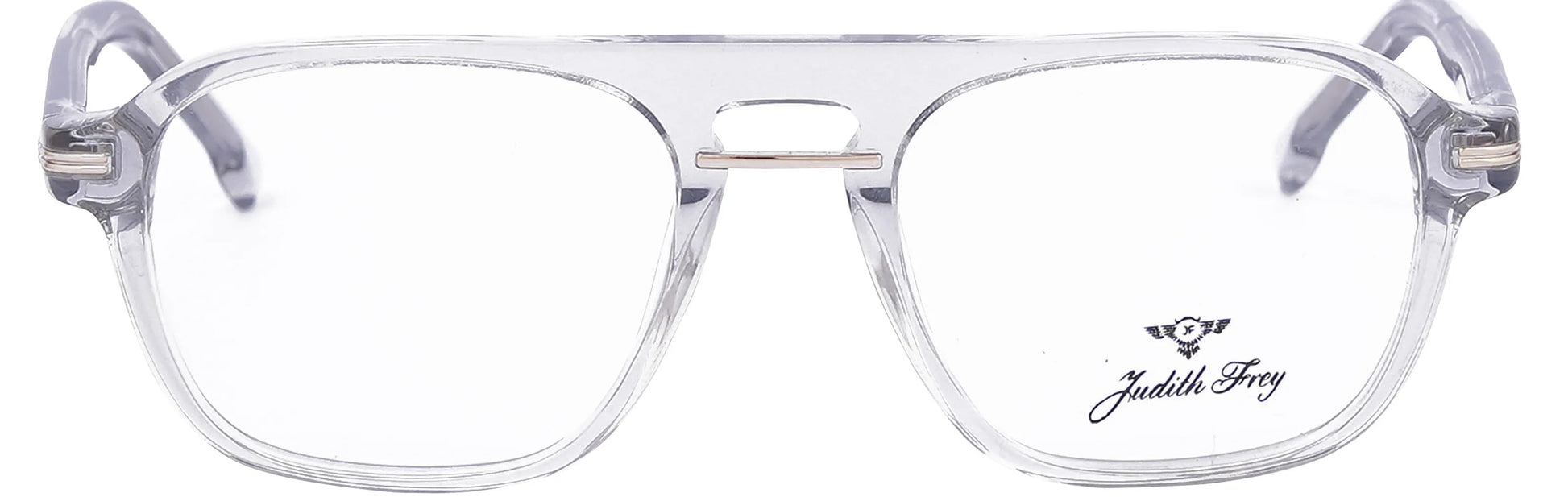 JF7667 - C6 - Handmade Bio Acetate - Crystal Clear - glassesbyahana.com