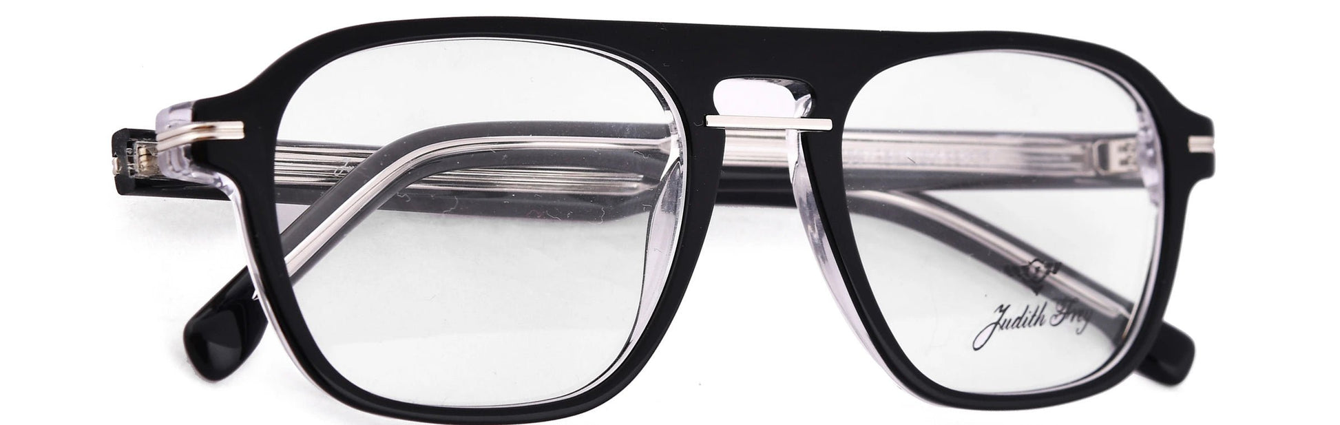 JF7667 - C7 - Handmade Bio Acetate - Midnight Black - glassesbyahana.com