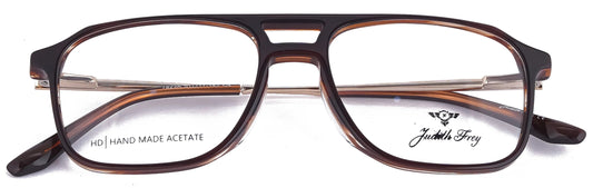 JF7823 - C4 - Handmade Bio Acetate - Havana Brown - glassesbyahana.com