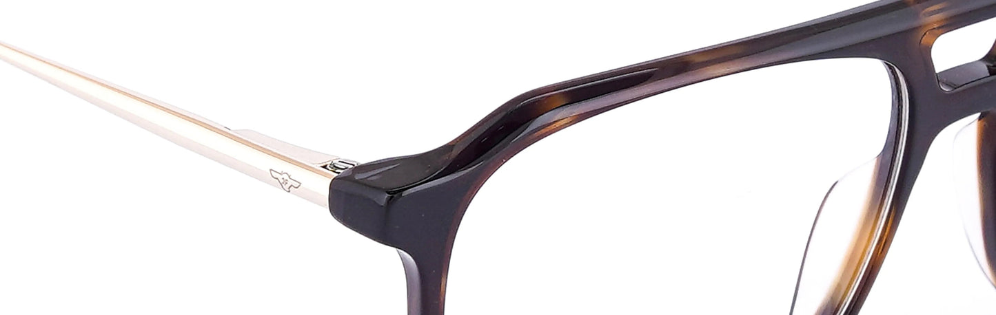 JF7823 - C6 - Handmade Bio Acetate - Havana Brown - glassesbyahana.com