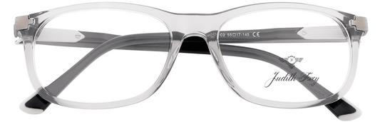 JF8001-C2-Handmade Bio-Acetate-Translucent Grey - glassesbyahana.com
