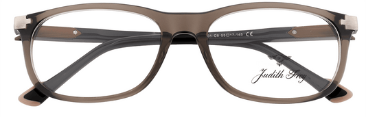 JF8001-C6-Handmade Bio-Acetate-Smokey Grey - glassesbyahana.com