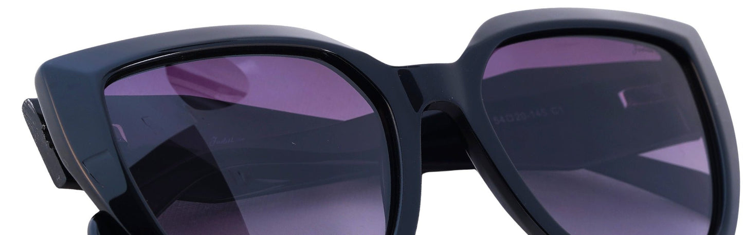 JF8564-C1-Handmade Bio Acetate-Onyx Black - glassesbyahana.com