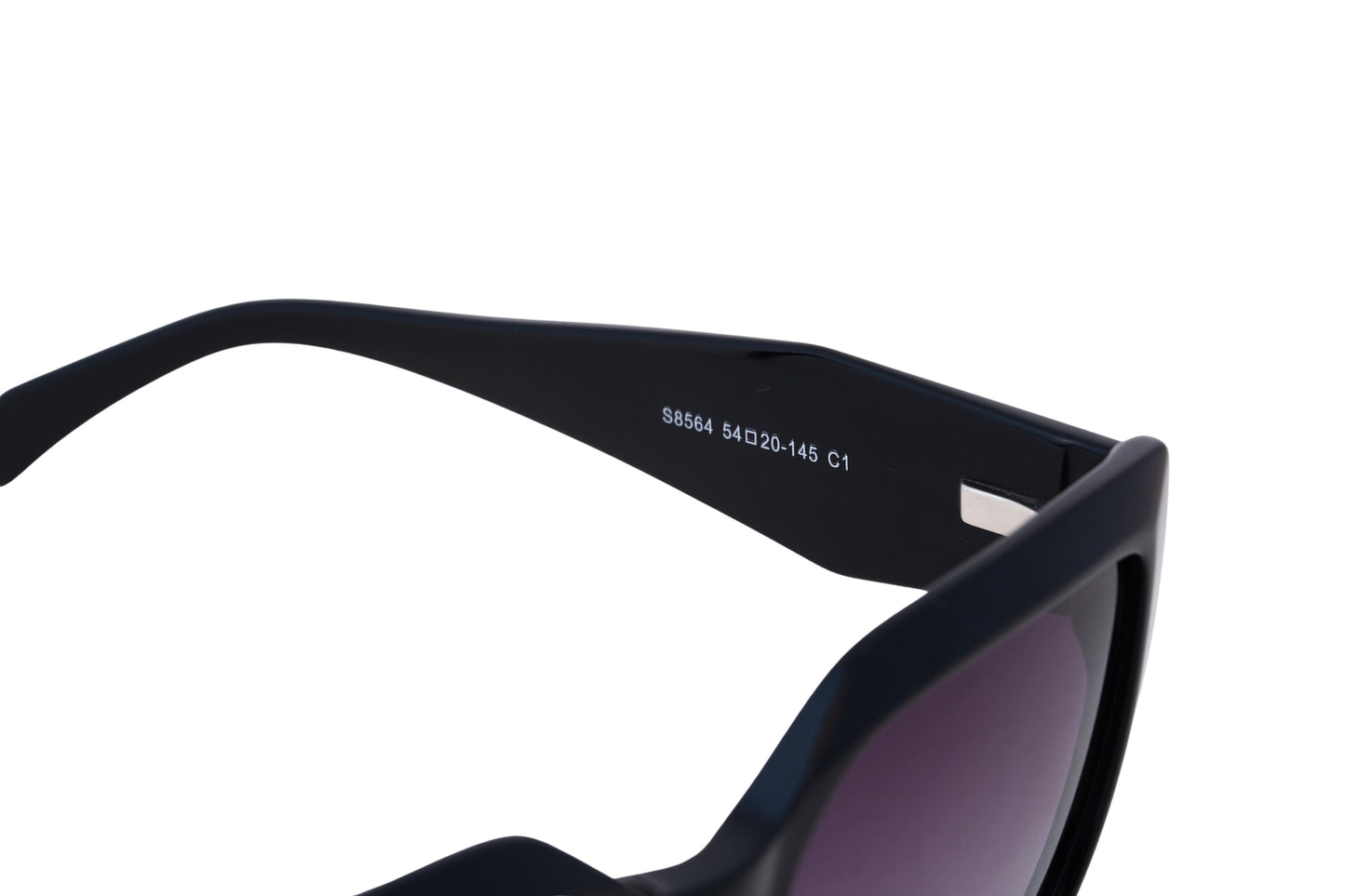 JF8564-C1-Handmade Bio Acetate-Onyx Black - glassesbyahana.com