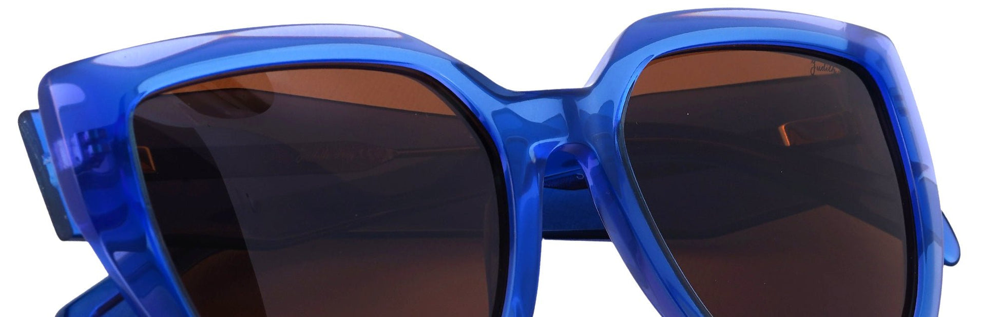JF8564-C3-Handmade Bio Acetate-Cobalt Crystal - glassesbyahana.com