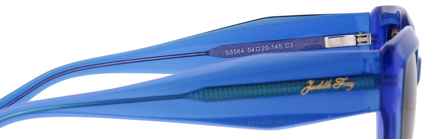 JF8564-C3-Handmade Bio Acetate-Cobalt Crystal - glassesbyahana.com