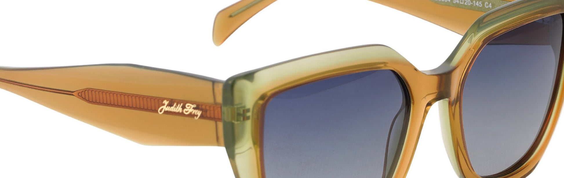 JF8564-C4-Handmade Bio Acetate-Golden Honey - glassesbyahana.com