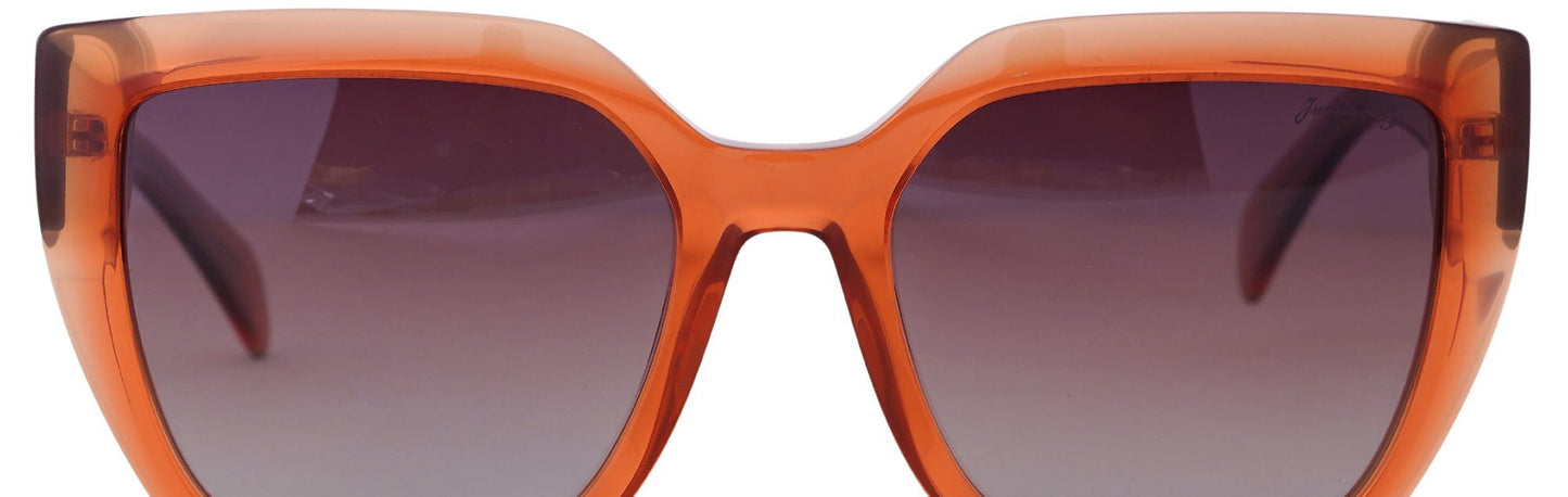 JF8564-C5-Handmade Bio Acetate-Burnt Amber - glassesbyahana.com