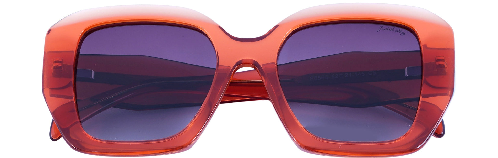 JF8565-C5-Handmade Bio Acetate-Mandarin Amber - glassesbyahana.com