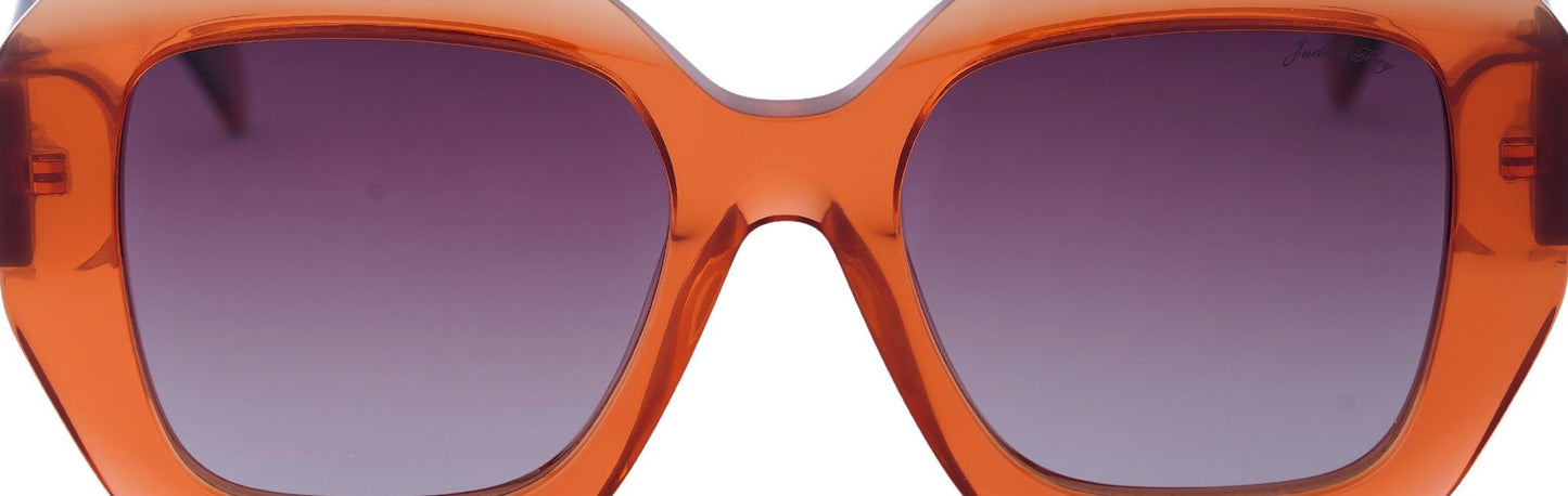 JF8565-C5-Handmade Bio Acetate-Mandarin Amber - glassesbyahana.com